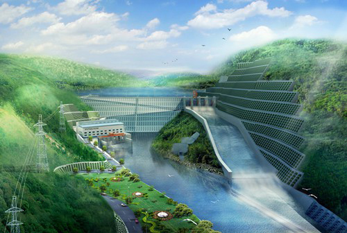彭水老挝南塔河1号水电站项目